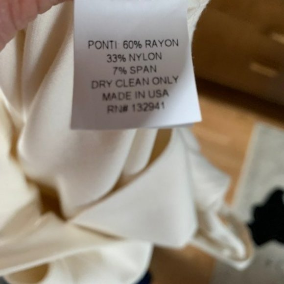 BRAND NEW UNWORN Amanda Uprichard Ivory Mini Dress - Picture 5 of 8